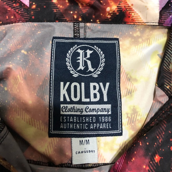 Kolby Galaxy Space Windbreaker Jacket - Picture 3 of 4